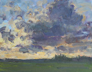 Evening sky