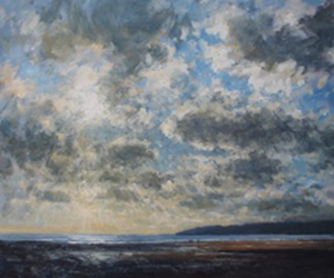 Evening clouds, Charmouth