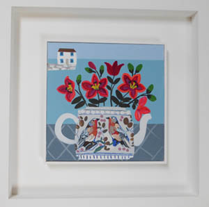 Lilies in Teapot