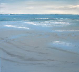 Wet sand